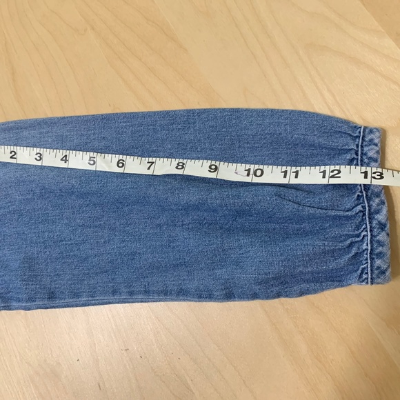 Madewell Chambray Artiste Denim Dress Small Tassel  Blue Mini - Picture 5 of 8